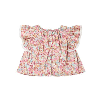 Babybluse Jannila Bunt mit Pastellblumenprint von Louise Misha
