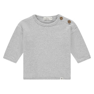 Baby Fleecepullover Grau von A Tiny Story