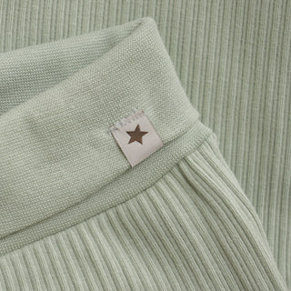 Modal Rib-Hose Grün von Huttelihut