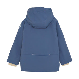 Regenjacke Blau-Grau von En Fant