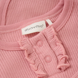 Modal Rib-Body Rosa-Pink von Minymo
