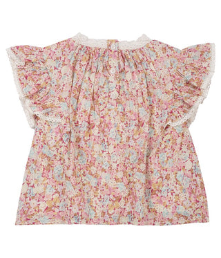 Bluse Jannila Bunt mit Pastellblumenprint von Louise Misha