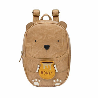 Kinderrucksack Grosser Bär Karl Walnussbraun von Little who