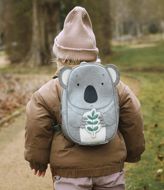 Kinderrucksack Grosser Koala Knut Kieselgrau von Little who