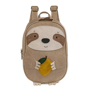 Kinderrucksack Grosses Faultier Norbert Latte Macchiato von Little who