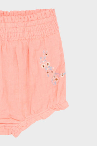 Kurze Musselinhose Hamdi pink für Babys von Hust & Claire