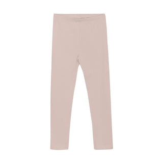 Modal Rib-Leggings Sepia Rose für Kinder von Huttelihut