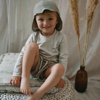 Langarm UV-Shirt 40+ Sand von Cosy Roots
