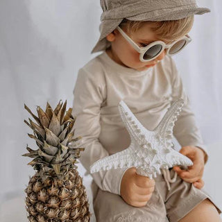 Langarm UV-Shirt 40+ Sand von Cosy Roots