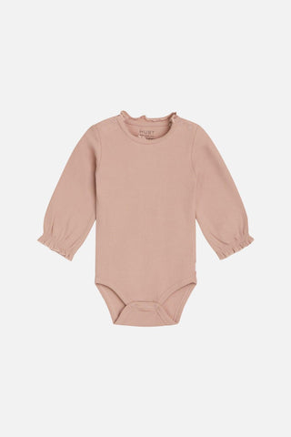 Langarmbody Zartrosa von Hust & Claire