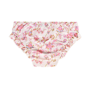 Badeset langarm Yanika Gebrochen weiss mit Blumenprint von Louise Misha