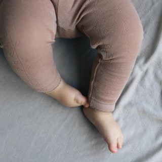 Merinowolle Leggings Burnt Rose von MarMar Copenhagen