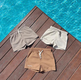 Nachhaltige Badehose Caramel von Cosy Roots