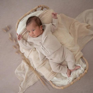 Newborn-Set Cosy Roots Sand