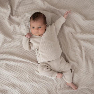 Newborn-Set Cosy Roots Sand