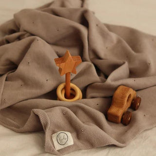 Organic Knit Blanket von Cosy Roots