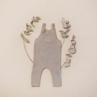 Organic Knit Dungarees / Overall Caramel von Cosy Roots