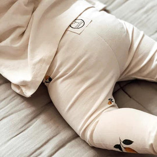 Organic Leggings Pure Lemon von Cosy Roots