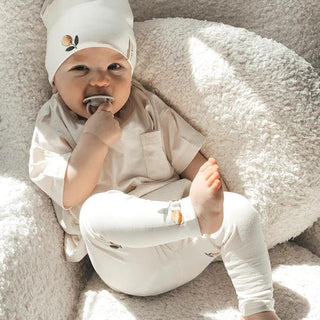 Organic Leggings Pure Lemon von Cosy Roots