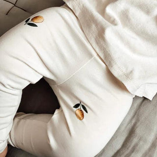 Organic Leggings Pure Lemon von Cosy Roots