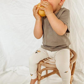 Organic Leggings Pure Lemon von Cosy Roots