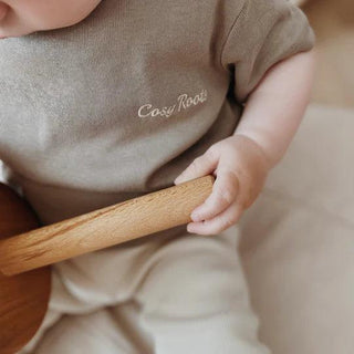 Organic Oversize Shirt Caramel von Cosy Roots