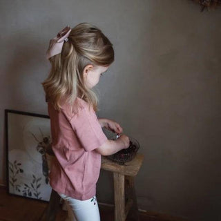 Organic Oversize Shirt Dusty Rose von Cosy Roots