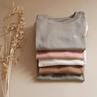 Organic Oversize Shirt Sand von Cosy Roots