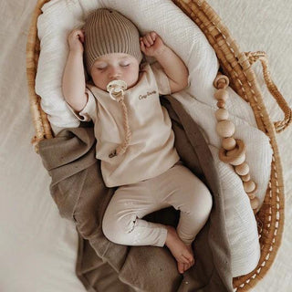 Organic Oversize Shirt Sand von Cosy Roots