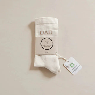 Organic Socks - DAD - Sand von Cosy Roots