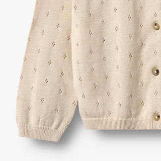 Strickjacke Maia Offwhite von Wheat