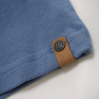 Sweatshirt Blau-Weiss gestreift von Minymo