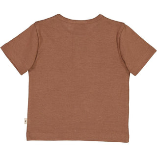 T-Shirt Vintage Braun von Wheat