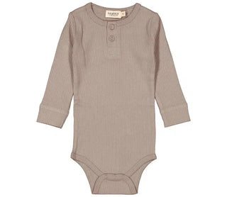 Tencel Langarm-Body Warm Stone von MarMar Copenhagen