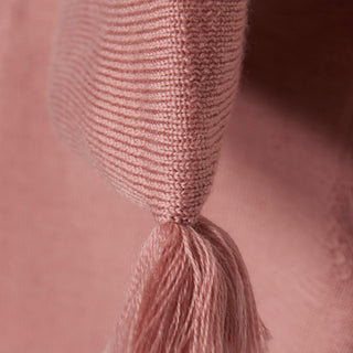 Wollstrick Kapuzen Cardigan Altrosa von Fixoni