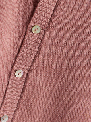 Wollstrick Overall Altrosa von Fixoni