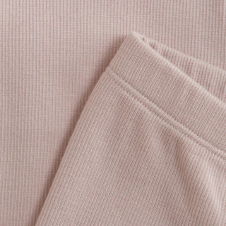 Modal Rib-Leggings Sepia Rose für Kinder von Huttelihut