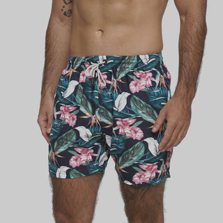 Badeshorts für Männer Roscoe Green von Bondijoe