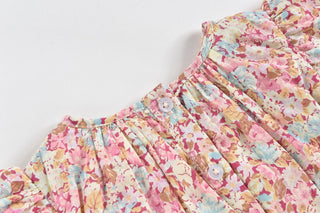 Babybluse Jannila Bunt mit Pastellblumenprint von Louise Misha