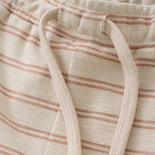 Shorts Beige und Braun gestreift von En Fant