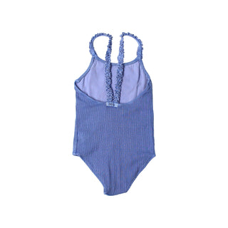 Badekleid Blau gerippt von Búho