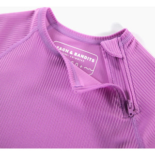 UV Badeshirt langarm Orchid Purple von Beach & Bandits