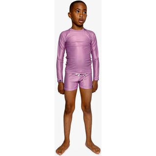 UV Badeshirt langarm Orchid Purple von Beach & Bandits