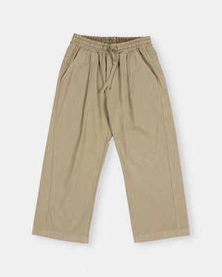 Popeline Hose Khaki von Búho