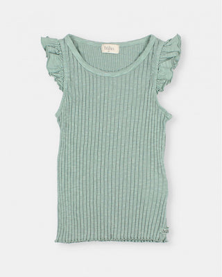 Rib-Shirt Sage Green von Búho