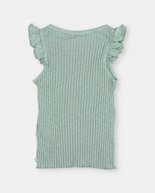 Rib-Shirt Sage Green von Búho