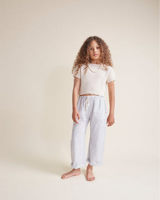 Lange Hose Weiss-Blau gestreift von Búho