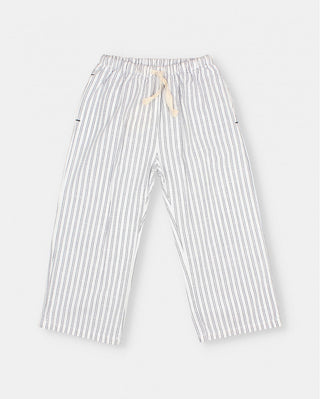 Lange Hose Weiss-Blau gestreift von Búho