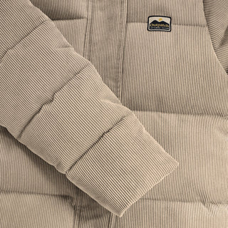 Winter Puffer-Cordjacke Plaza Taupe von Daily7Kids