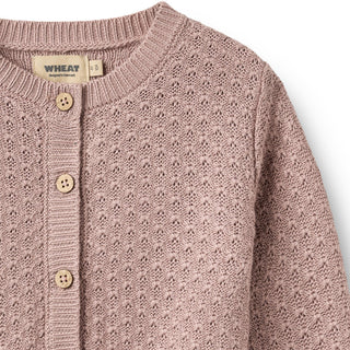 Strickjacke Magnella Dry Rose von Wheat